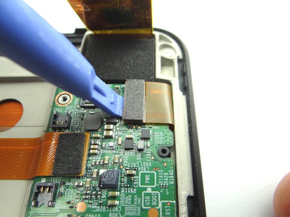 Picture 1: Disconnect LCD cable.