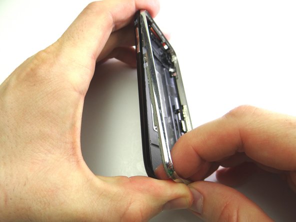 Picture 3: Attach the silver bezel from ZONE V.