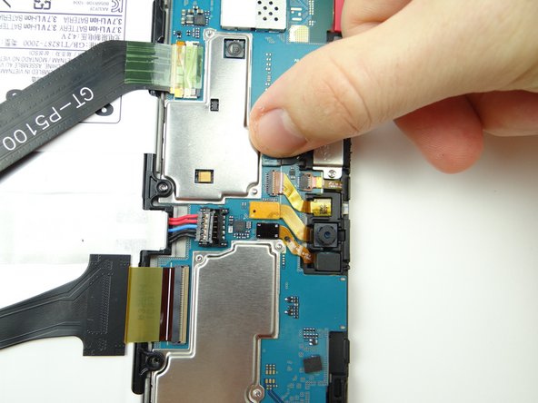 Picture 2: Connect cable to logic board.