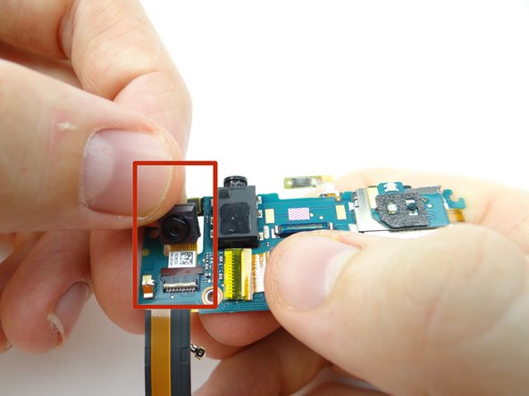 Push cable into open ZIF connector.