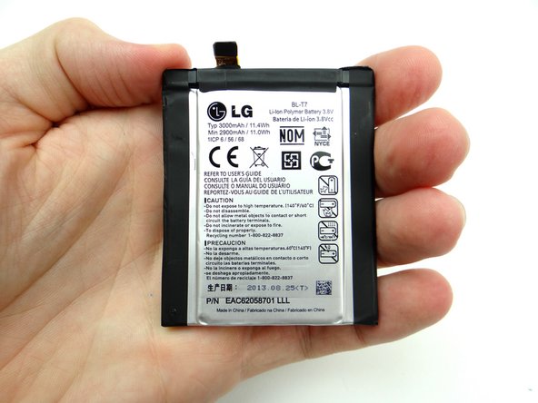 Lift the battery away and place in ZONE IV.