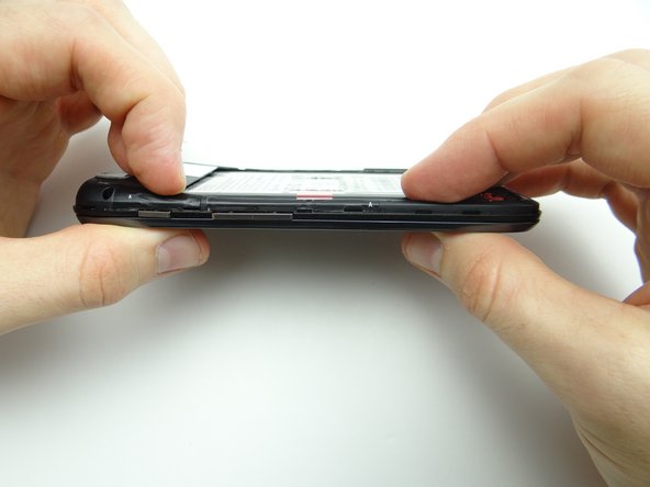 Picture 2: Check the perimeter to ensure the mid-frame is completely seated.