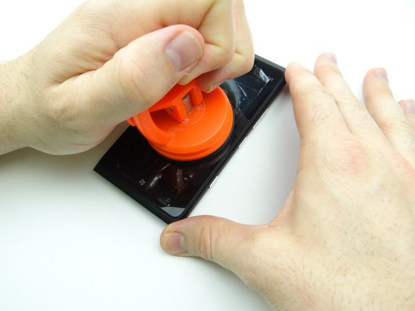 Go back two steps to open the device OR use the iSesamo (shown in the next step) if the screen still won't budge.