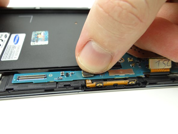 Picture 1: Connect volume rocker cable.