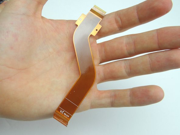 Picture 1: Retrieve LCD cable.