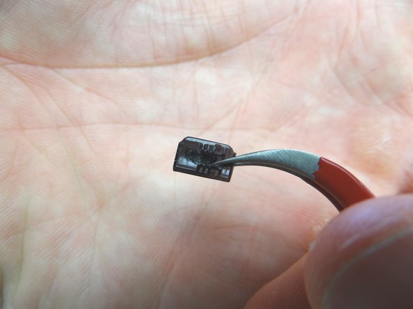 Picture 2: Place mute switch in COMPARTMENT D.