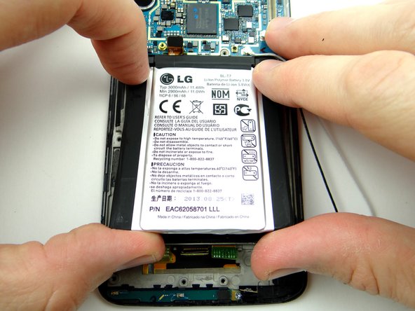 Replace the battery from ZONE IV.