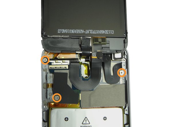 Picture 2: Replace three 1.6 mm #00 Phillips from SLOT 4.