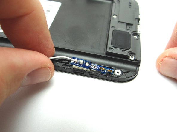 Replace the WiFi antenna from COMPARTMENT E.