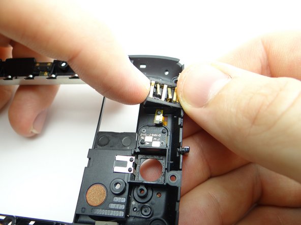 Place headphone jack in COMPARTMENT B.