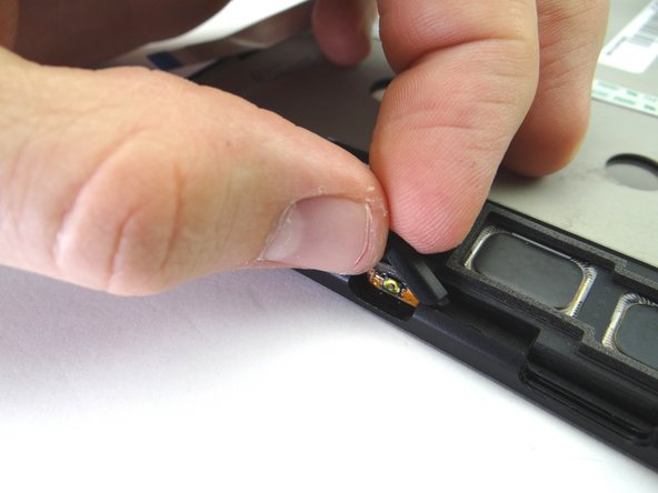 Gently lift power button. Place in COMPARTMENT B.