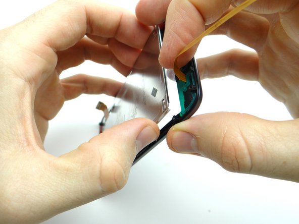 Gently pull the LCD and digitizer glass apart.