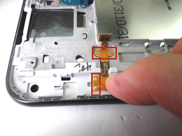 Push contact pad into place.