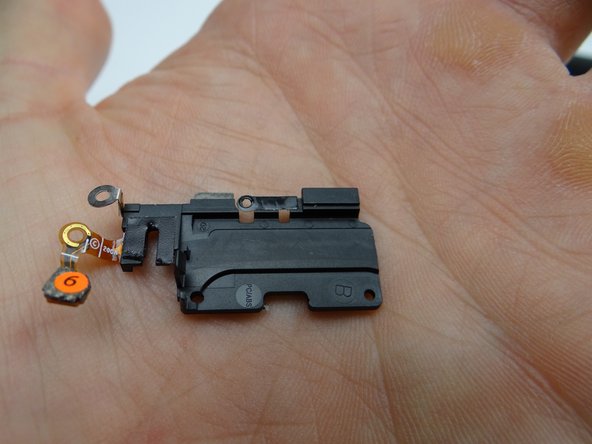 Place with screw and bracket in COMPARTMENT F.