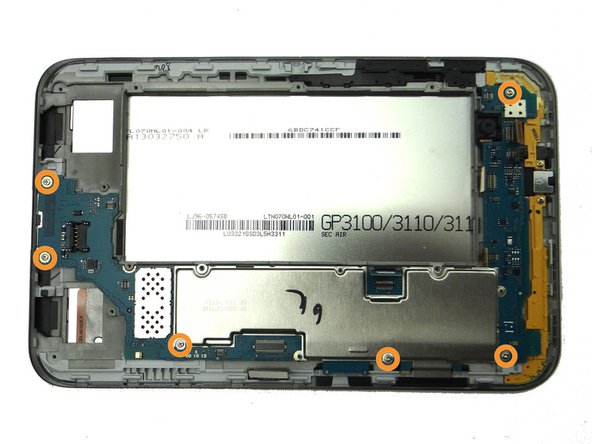 Replace six 3.4 mm #00 Phillips screws from SLOT 1.