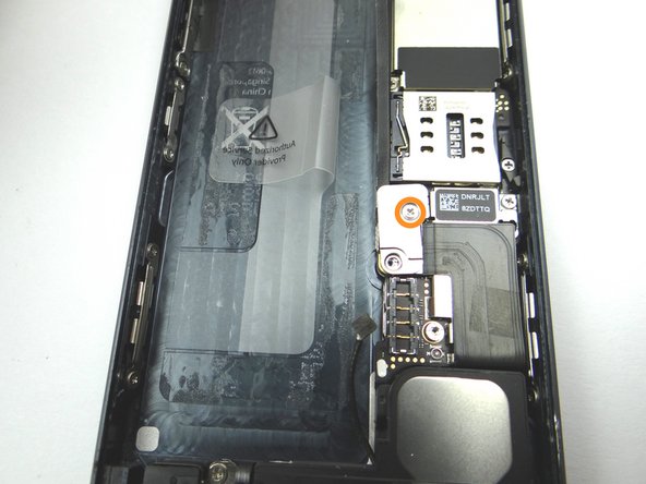 Picture 2: Replace one 1.2 mm Phillips screw from SLOT 12.