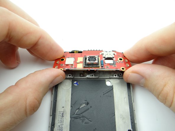 Seat upper logic board, then: