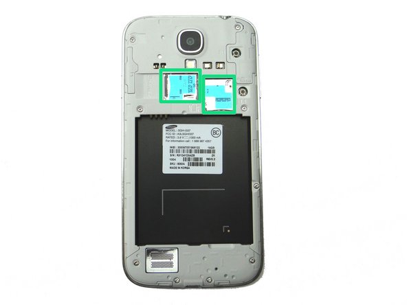 Picture 3: Replace SIM card and SD card from COMPARTMENT A.