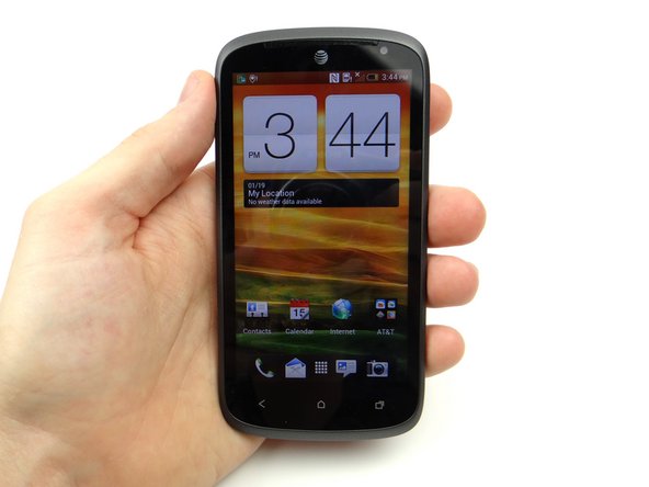 Power up and test device.