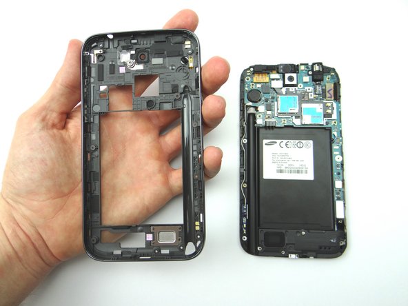 Place mid-frame into ZONE II.