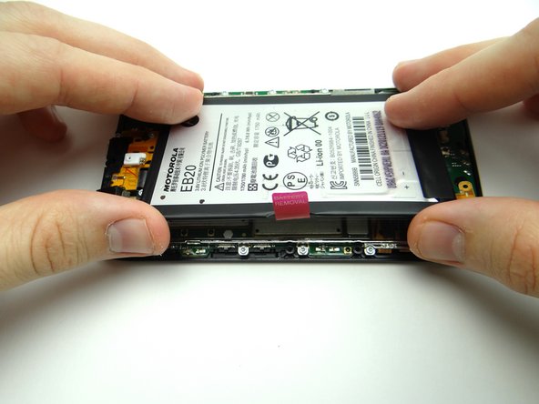 Replace battery from ZONE I.