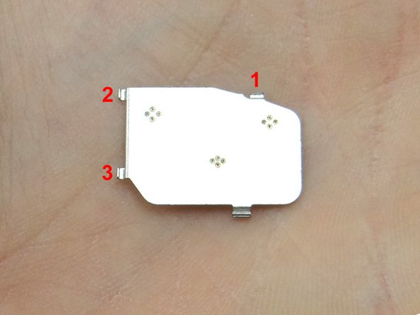 Retrieve the cable shield from COMPARTMENT F.