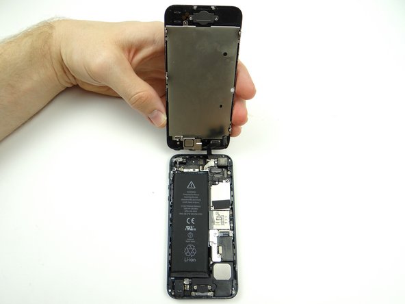 Picture 1: Separate front panel from rear case.