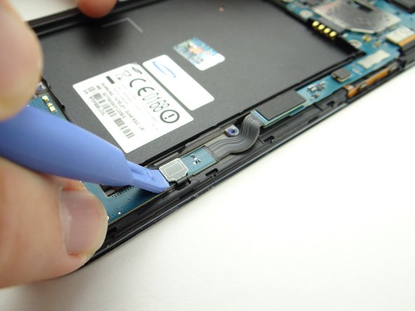 Disconnect the charging port cable.