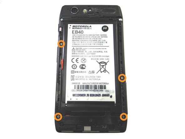 Remove four 4.0 mm gold T3 Torx screws and place into SLOT 2.