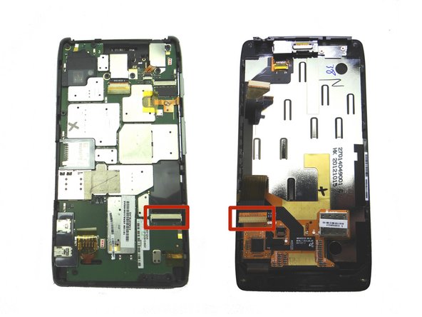 Picture 1: Connect display cable: