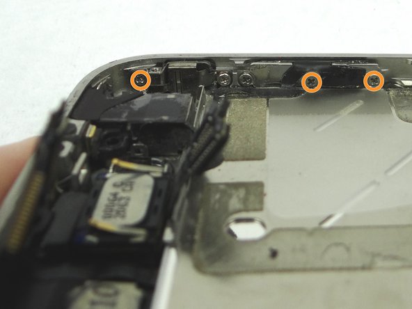 Picture 2: Replace the three 1.6 mm screws from SLOT 12.
