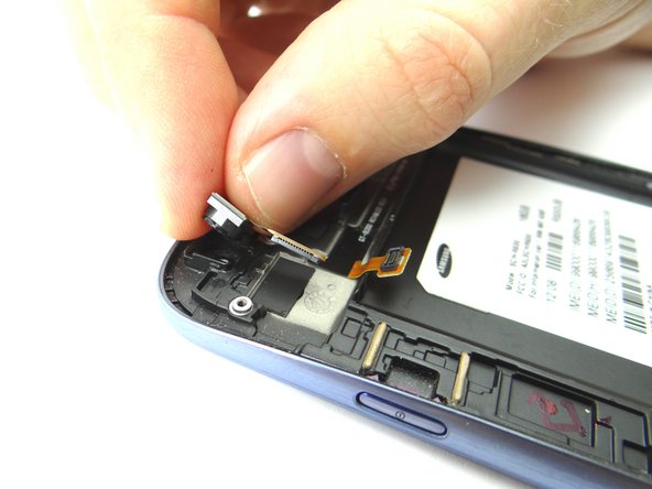 Picture 1 &amp; 2: Replace the front-facing camera from COMPARTMENT B.