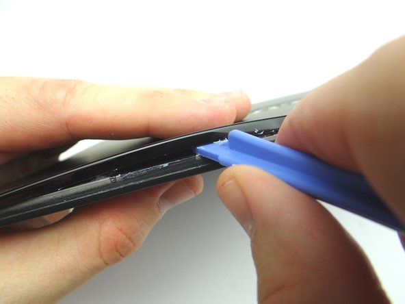 Work your way towards the corner.