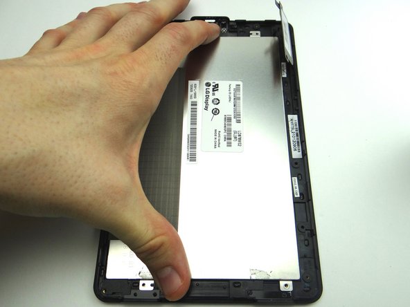 Picture 1: Seat LCD in front glass frame.