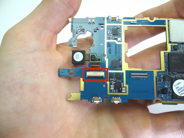 Close ZIF connector.