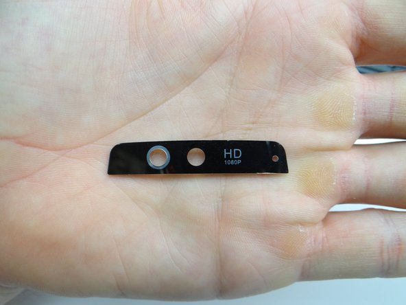 Place rear camera trim in COMPARTMENT C.