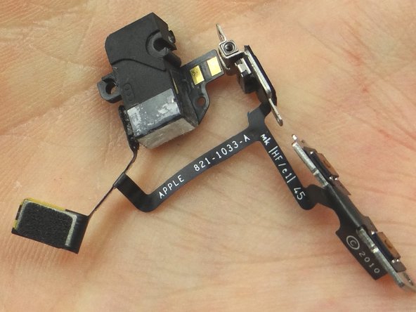 Manual 07 - Headphone Jack Assembly / Volume Buttons / Vibrator Switch