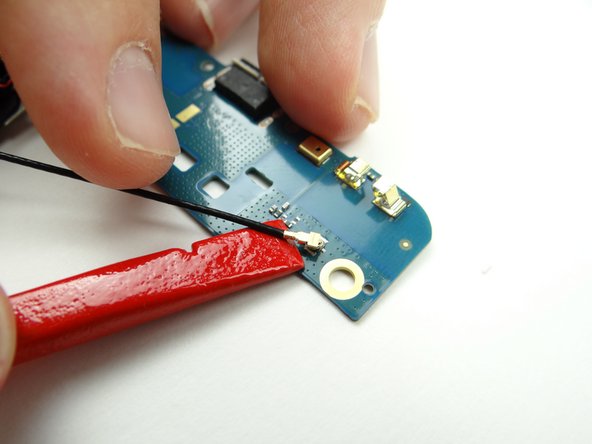 Disconnect the wifi antenna cable.