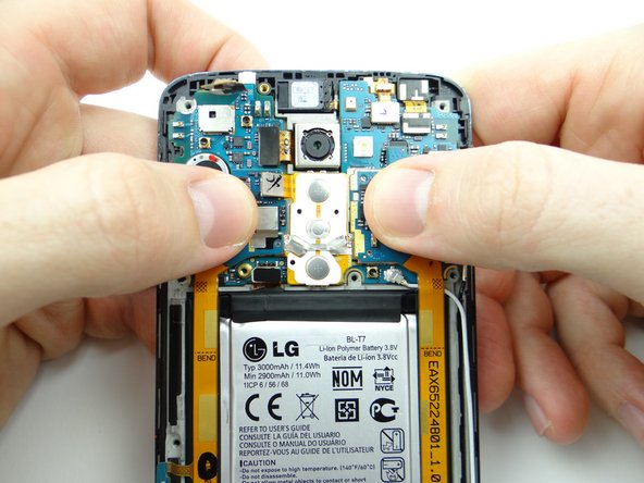 Seat the top of the daughter board on the main logic board.