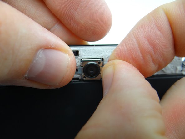 Replace rear camera stabilizer bracket from COMPARTMENT D.