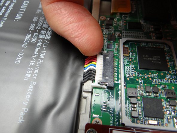 Push connector in until it snaps into place.