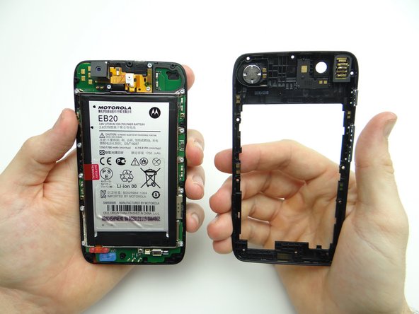 Picture 1: Seat mid-frame on phone: