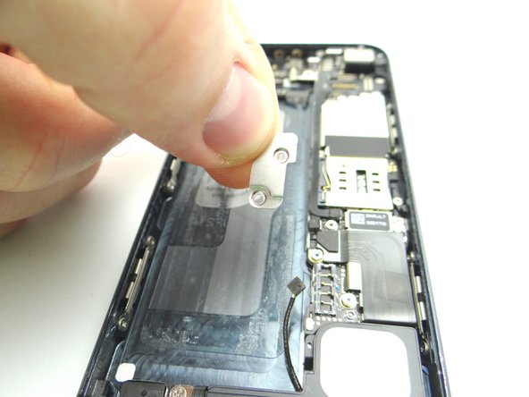 Picture 1: Replace the charging port assembly ribbon shield from SLOT 12.