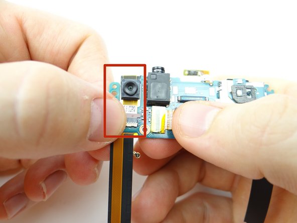 Close ZIF connector.