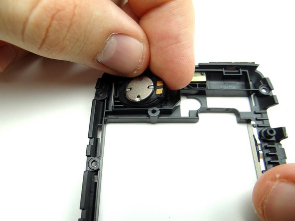 Remove the speaker and place it in COMPARTMENT B.