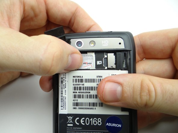 Replace SIM card from COMPARTMENT A.