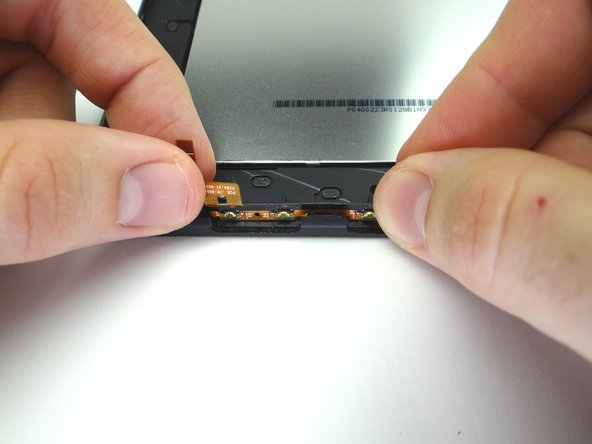 Finish removing the cable with your fingers.