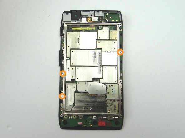 Replace three 2.5 mm T3 Torx screws from SLOT 6.