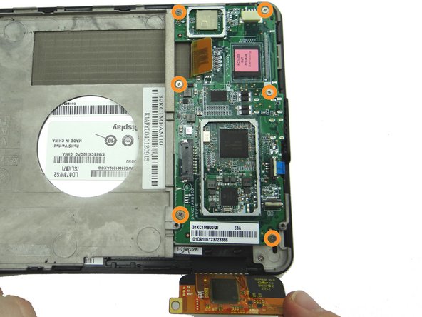 Picture 3: From SLOT 3, replace six 2.6 mm Phillips screws.