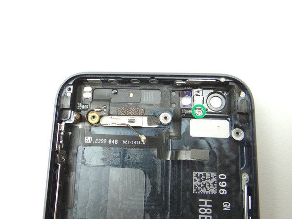 Picture 2: Remove one 1.6 mm Phillips screw and place in COMPARTMENT D.